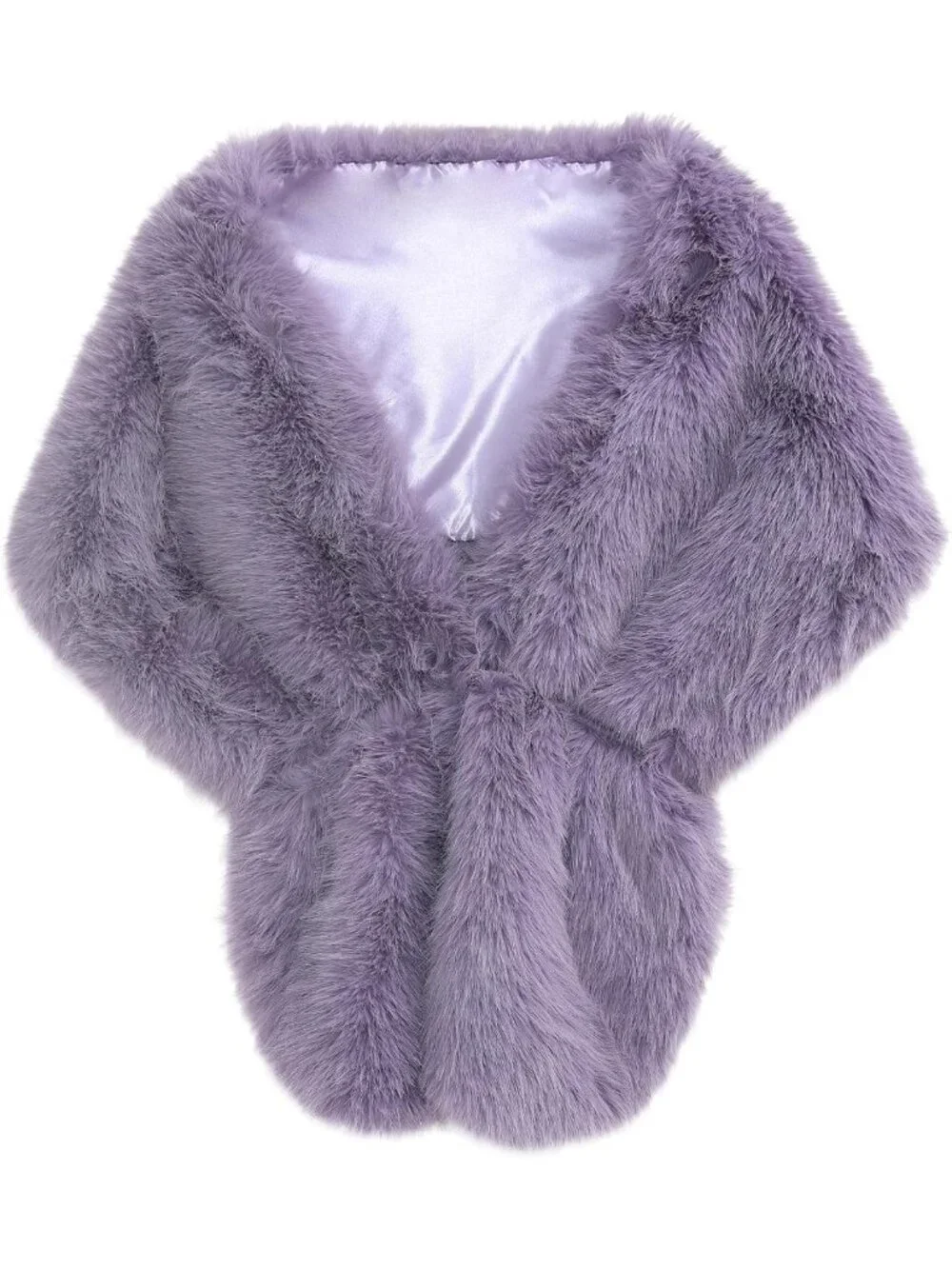 Cozy Faux Fur Collar Scarf for Women - Stylish Neck Shrug for Fall & Winter